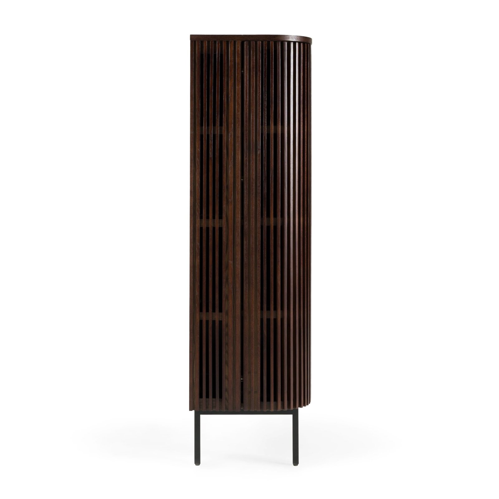 Modrest Clifton - Modern Smoked Ash Tall Buffet - Image 2