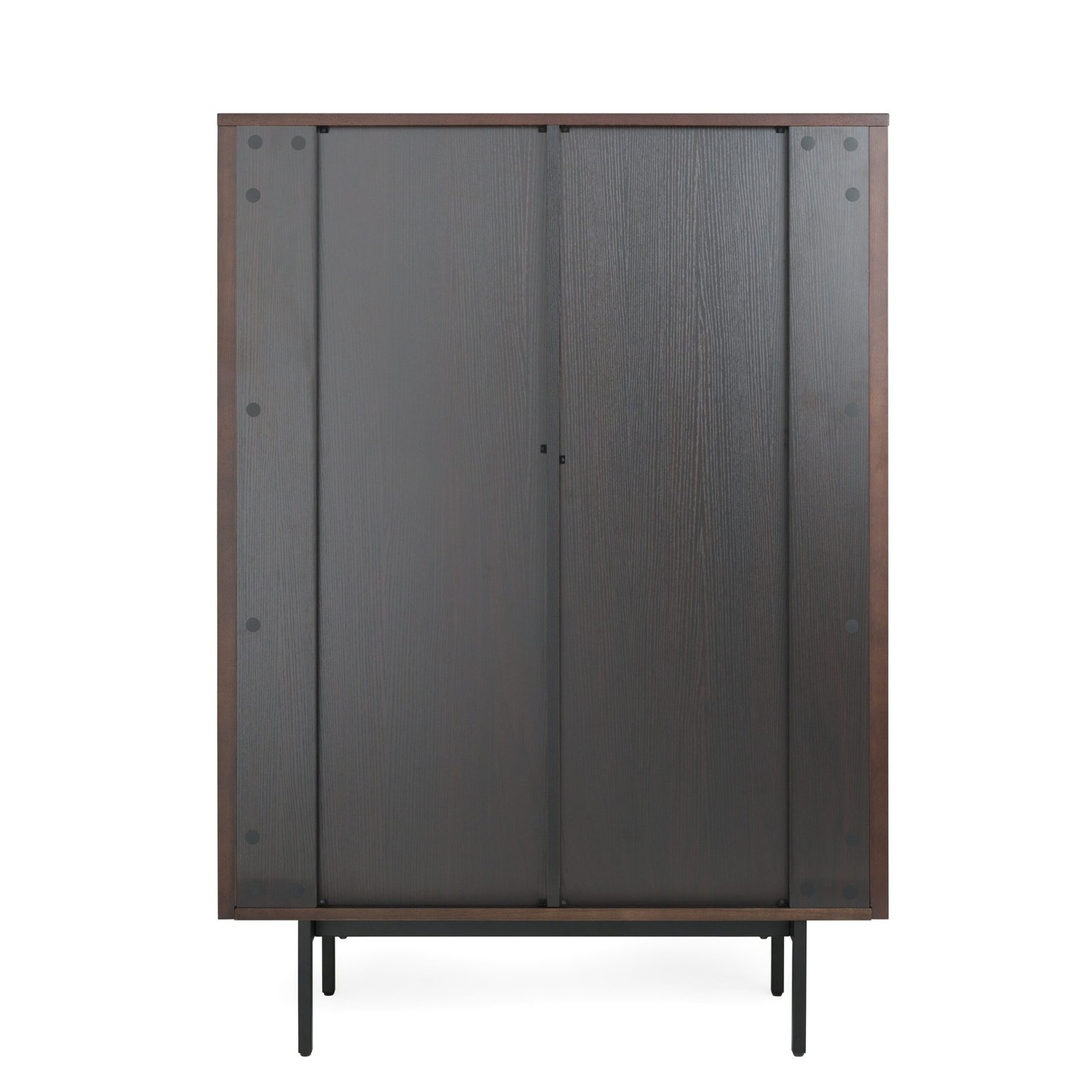 Modrest Clifton - Modern Smoked Ash Tall Buffet - Image 3