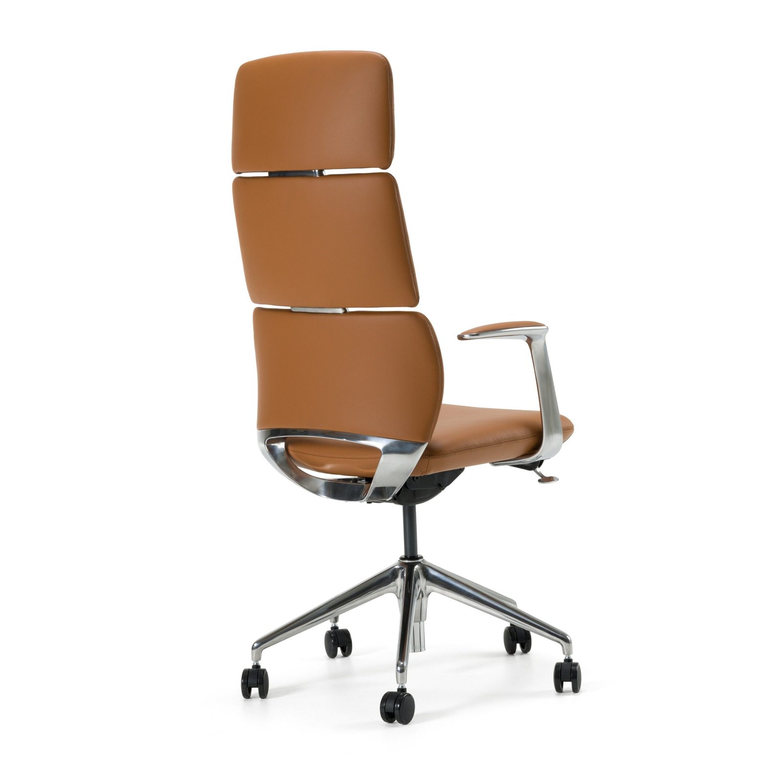 Modrest Clyne - Modern Camel Vegan Leather Executive Office Chair - Image 3