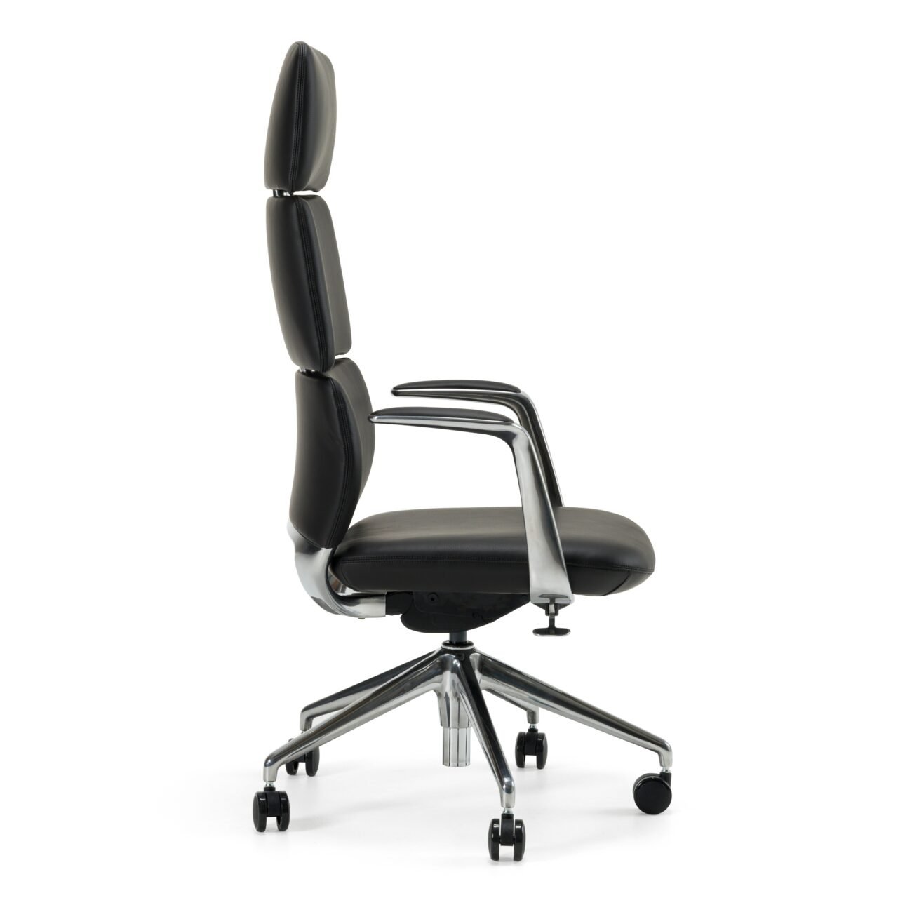 Modrest Clyne - Modern Black Vegan Leather Executive Office Chair - Image 2