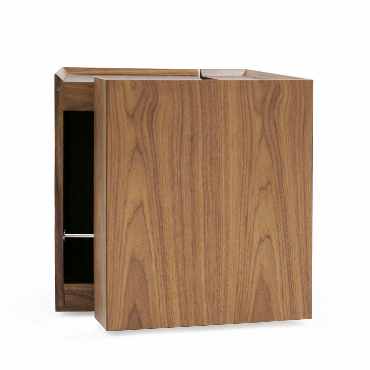 Modrest Delight - Modern Walnut End Table - Image 2