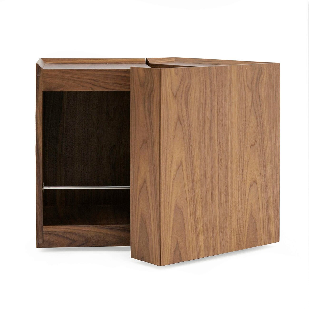 Modrest Delight - Modern Walnut End Table - Image 3