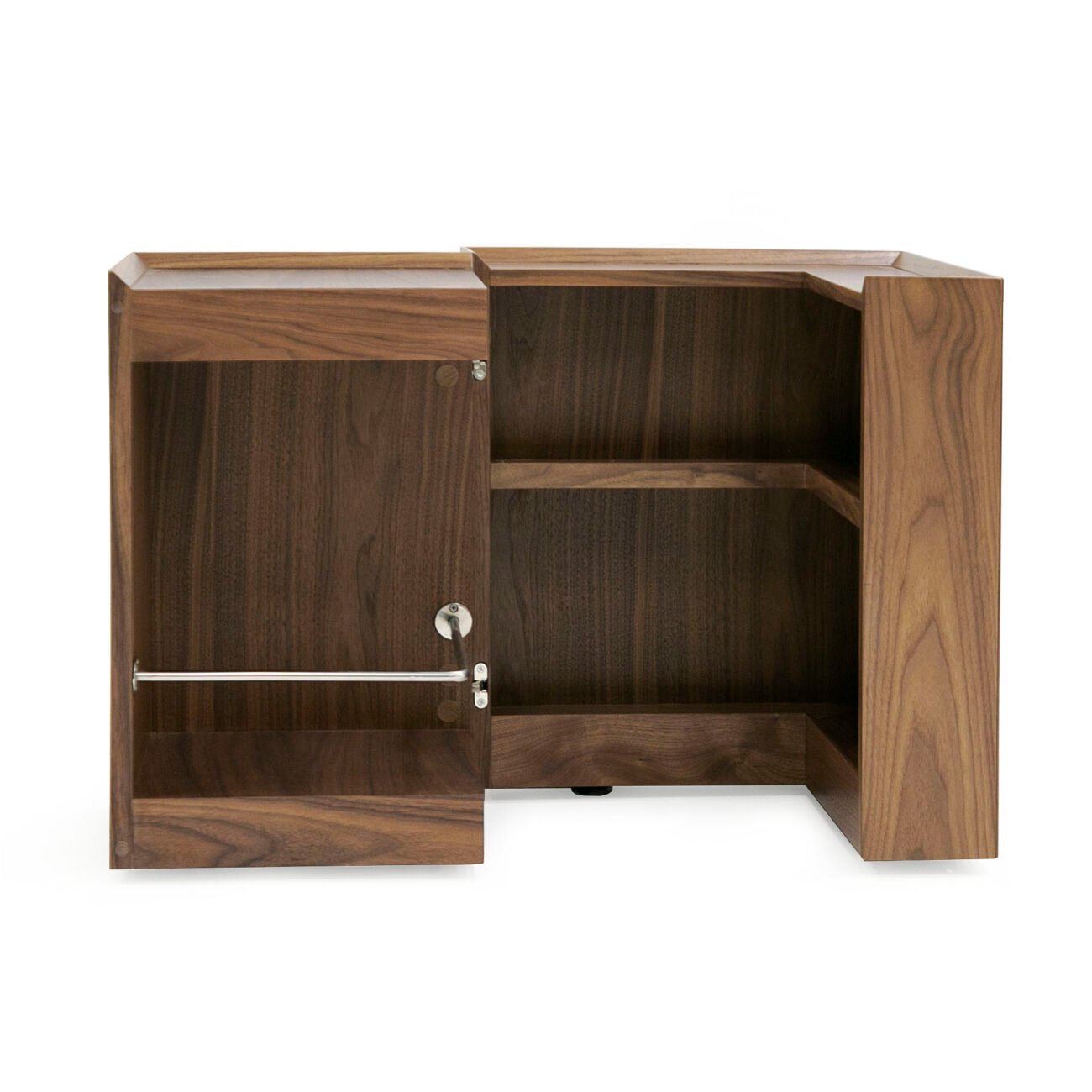 Modrest Delight - Modern Walnut End Table - Image 5