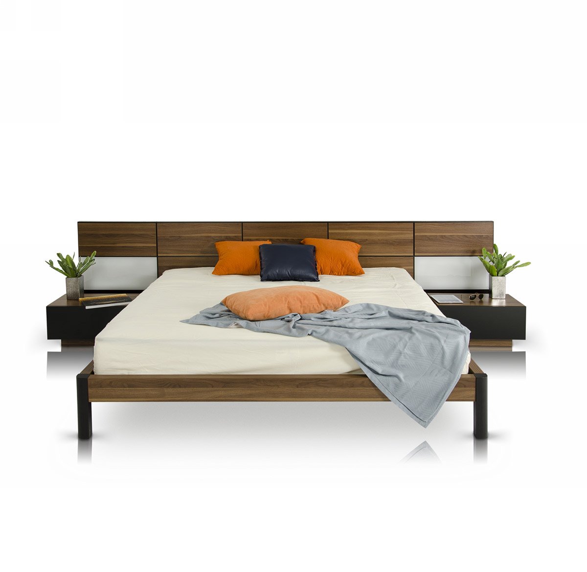 Eastern King Modrest Rondo Modern Eastern King Bedroom Set - Image 3