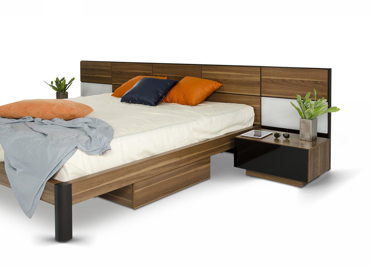 Eastern King Modrest Rondo Modern Eastern King Bedroom Set - Image 4