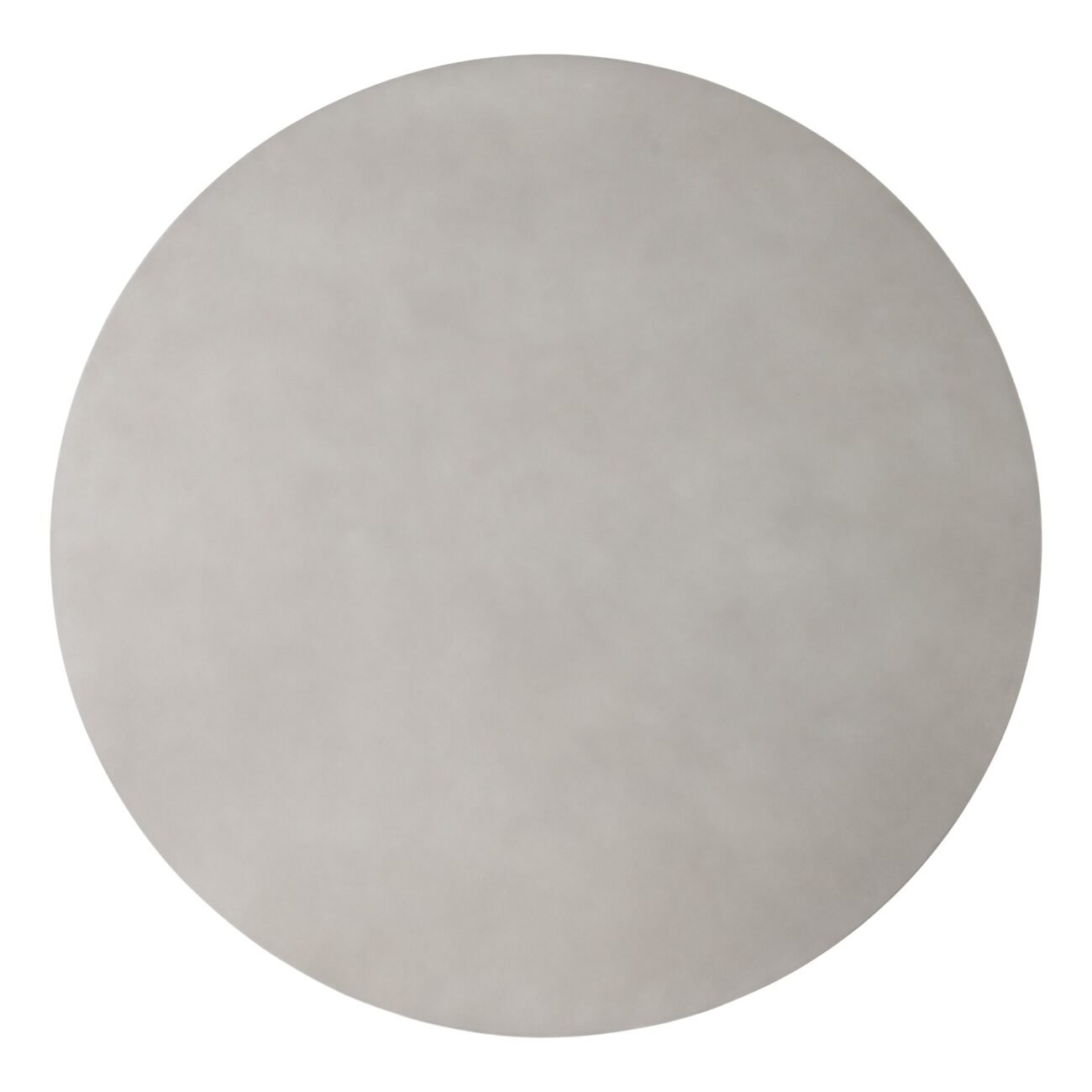 Modrest Duncan - Modern Faux Concrete + Walnut Round Dining Table - Image 2
