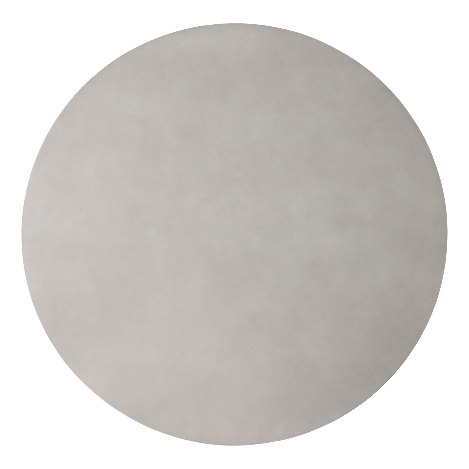 Modrest Duncan - Modern Faux Concrete + Walnut Round Dining Table - Image 2
