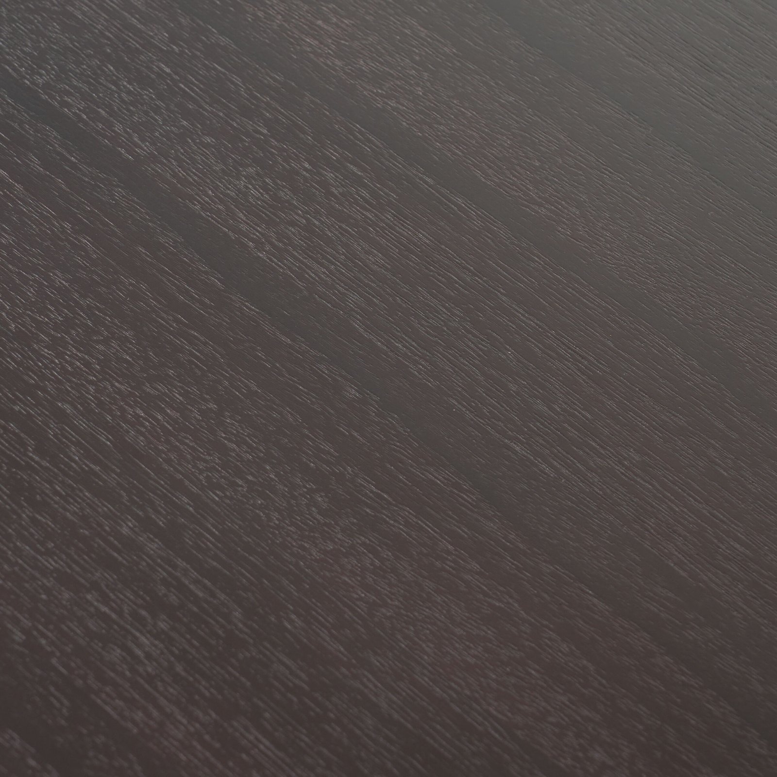 Modrest Encino - Modern Timber Chocolate & Glass Dining Table - Image 5