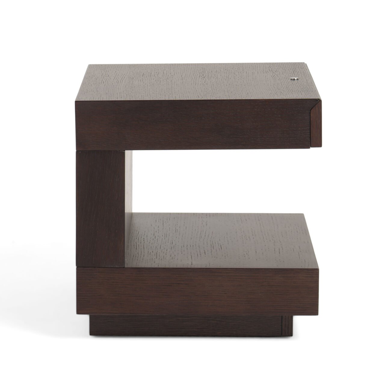 Modrest Esso Modern Brown Oak Nightstand - Image 3