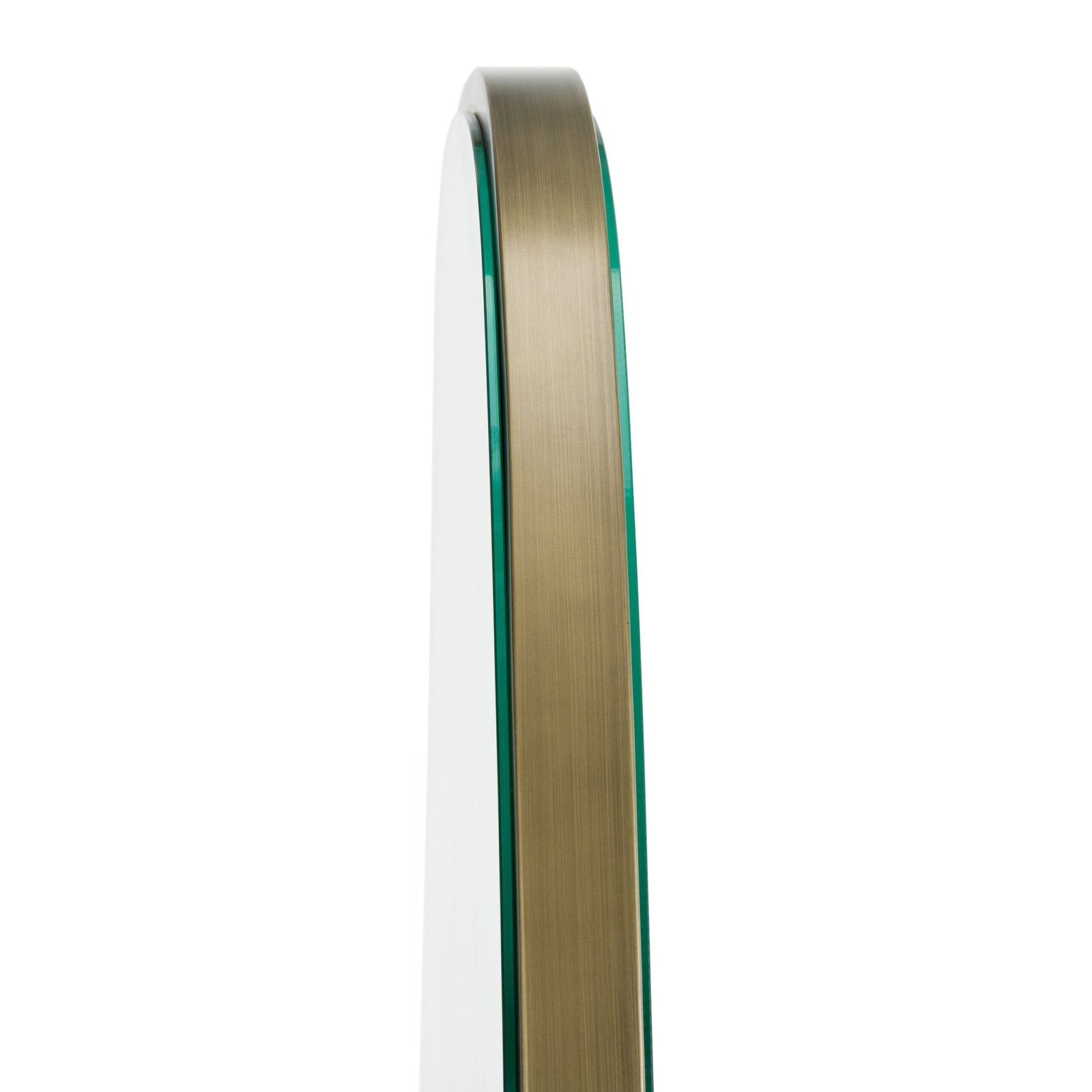 Modrest Esteem - Modern Antique Brass Freestanding Mirror - Image 2