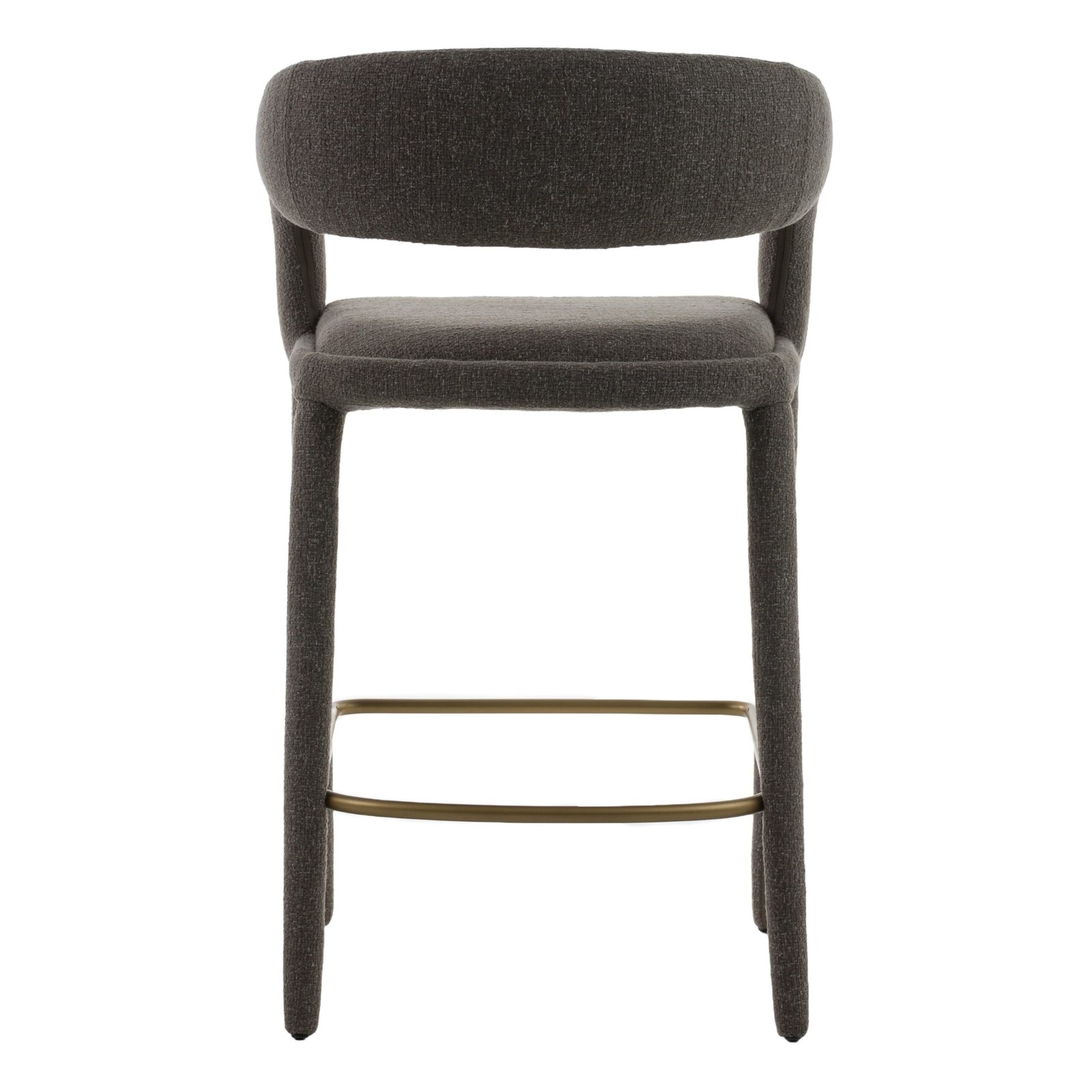Modrest Faerron - Modern Grey Fabric Counter Chair - Image 3