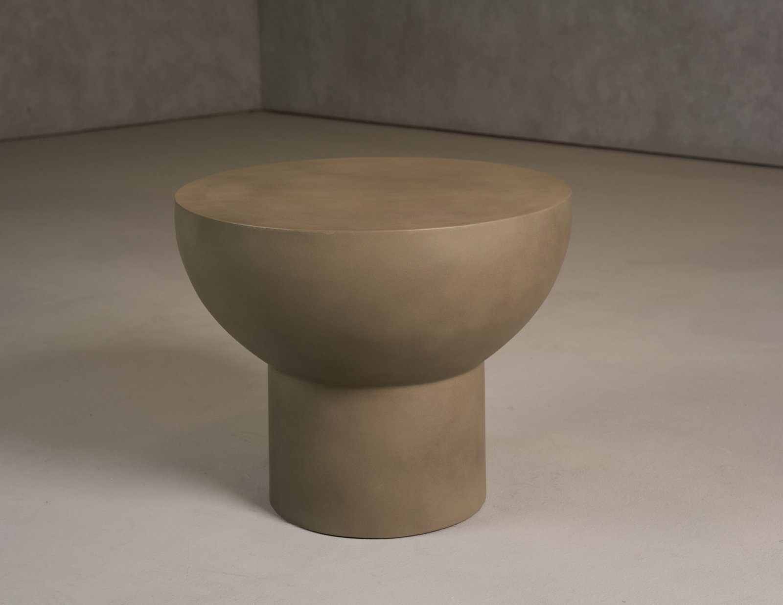 Modrest Fate - Modern Grey Concrete End Table - Image 2
