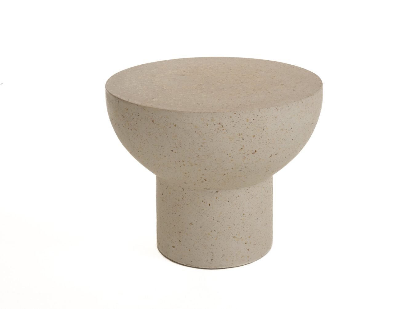 Modrest Fate - Modern Terrazzo Concrete End Table - Image 3