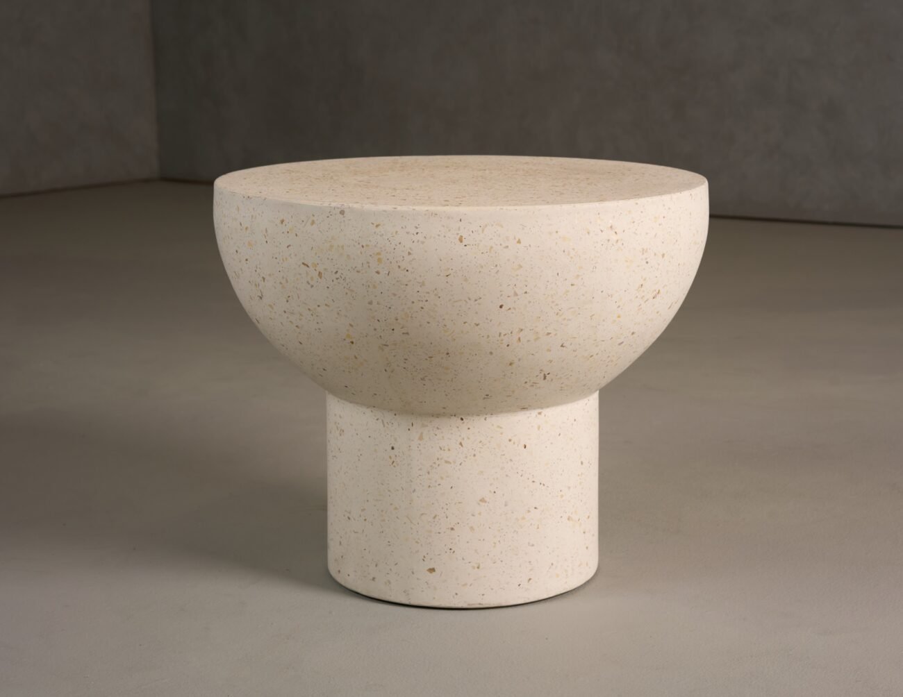 Modrest Fate - Modern Terrazzo Concrete End Table - Image 5