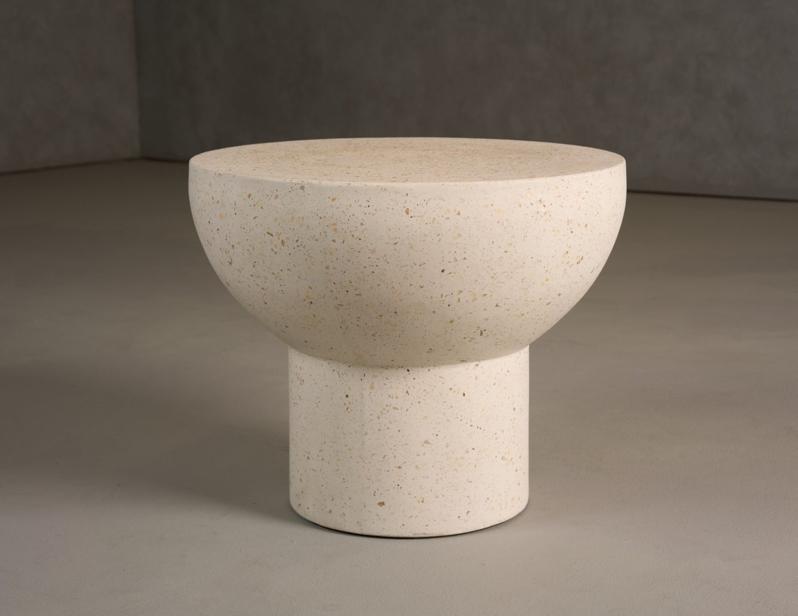 Modrest Fate - Modern Terrazzo Concrete End Table - Image 5