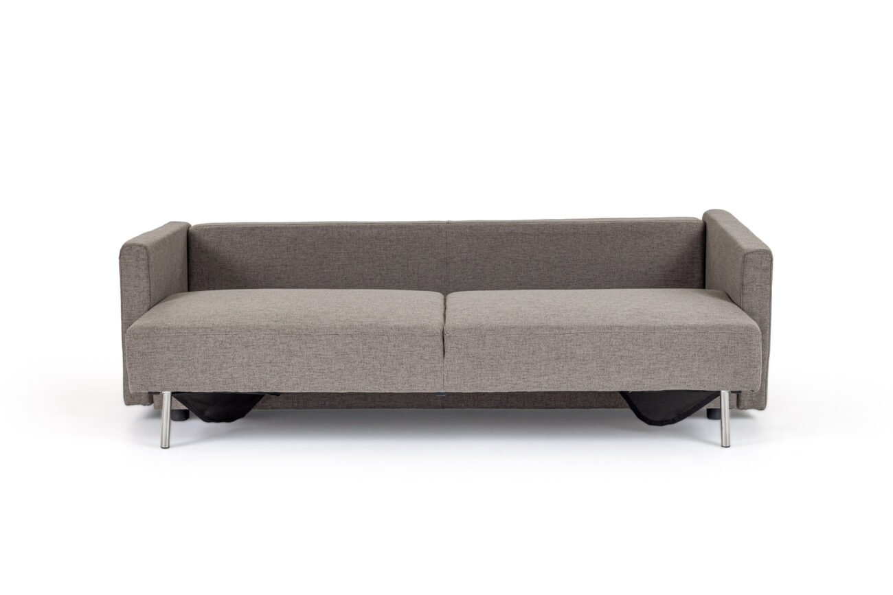 Divani Casa Fredonia Modern Grey Fabric Sofa Bed - Image 5