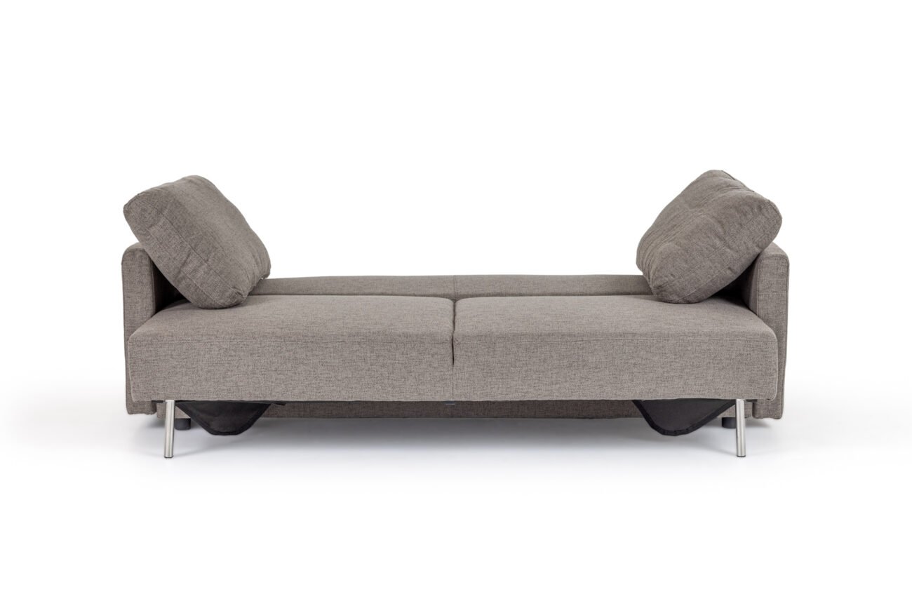 Divani Casa Fredonia Modern Grey Fabric Sofa Bed