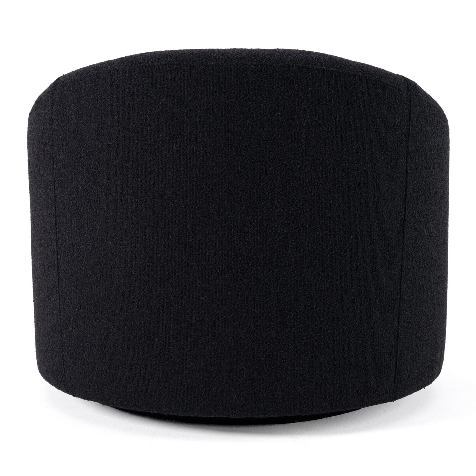 Modrest Frontier - Glam Black Fabric Accent Chair - Image 3