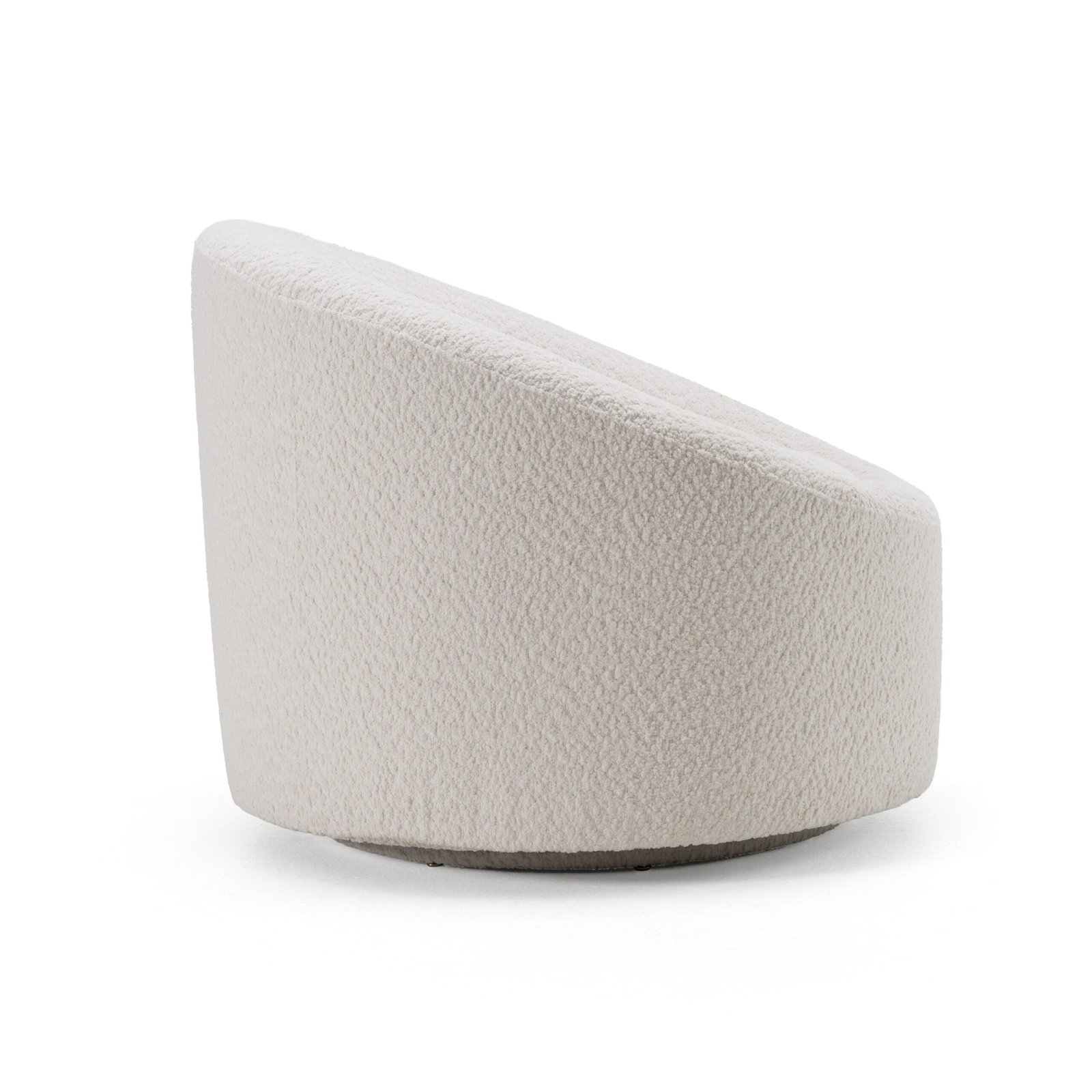 Modrest Frontier - Glam Off-White Fabric Accent Chair - Image 2