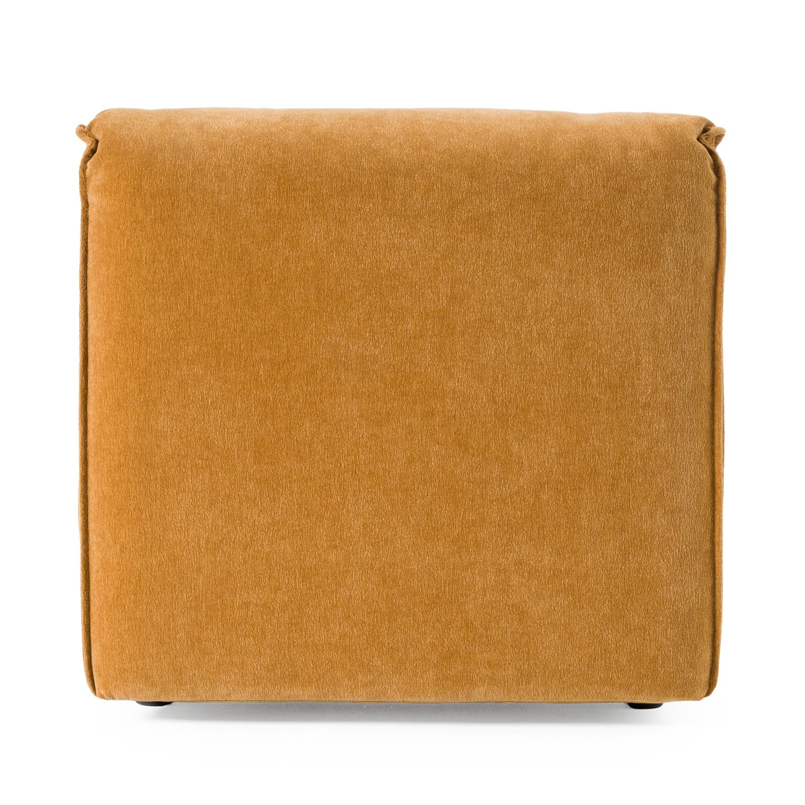 Divani Casa Gene - Modern Ochre Fabric Modular Armless Sectional Seat - Image 5