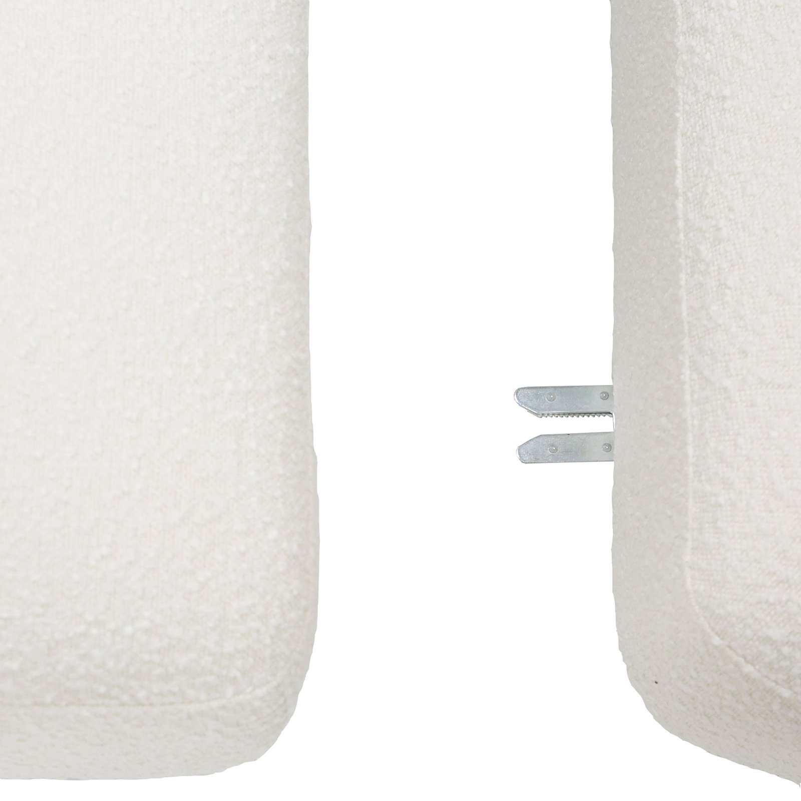 Divani Casa Gilbert - Contemporary White Fabric Modular Sectional Sofa - Image 3