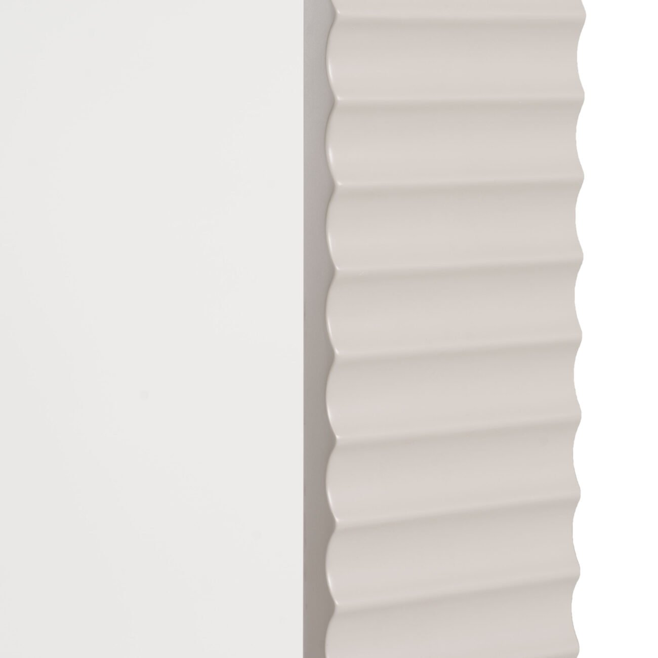Modrest Glinda - Modern Beige Floor Mirror - Image 2