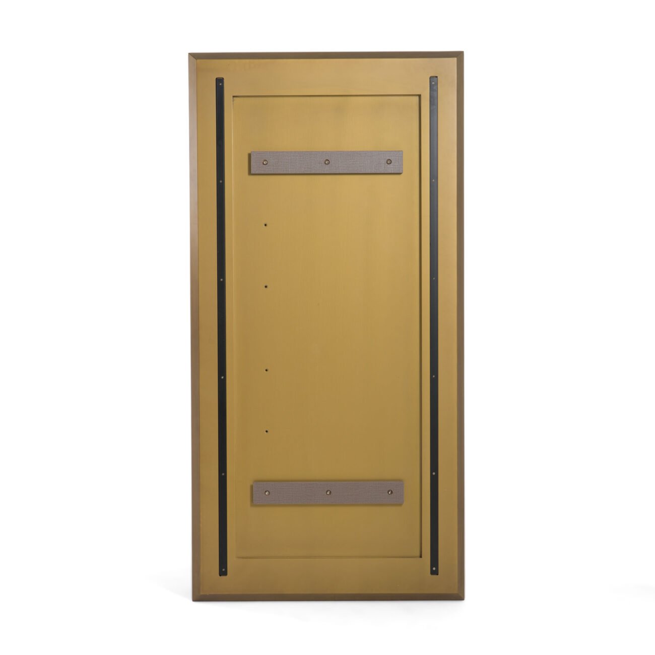 Modrest Glinda - Modern Brushed Brass Floor Mirror - Image 3