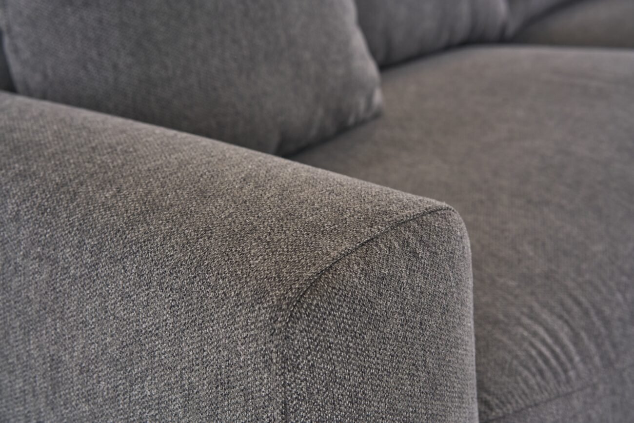 Divani Casa Gloria - Modern Grey Fabric Sofa - Image 5