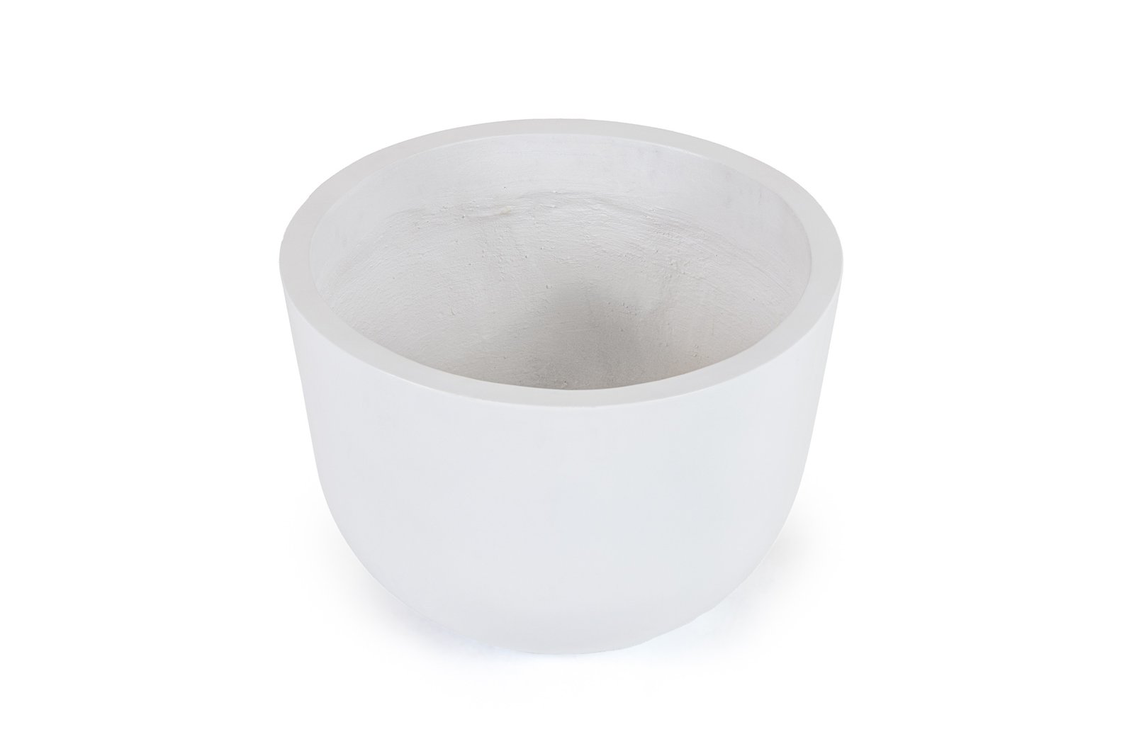 Modrest Goliad - Modern White Concrete Planters - Set of 3 - Image 3