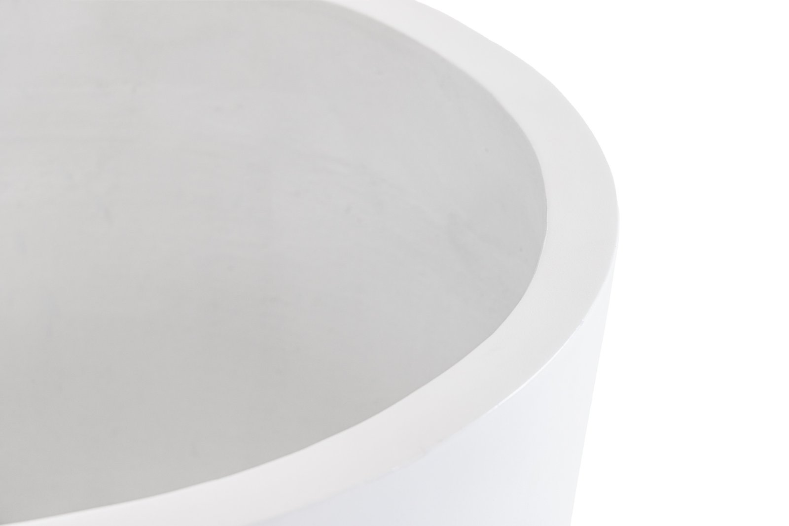 Modrest Goliad - Modern White Concrete Planters - Set of 3 - Image 4