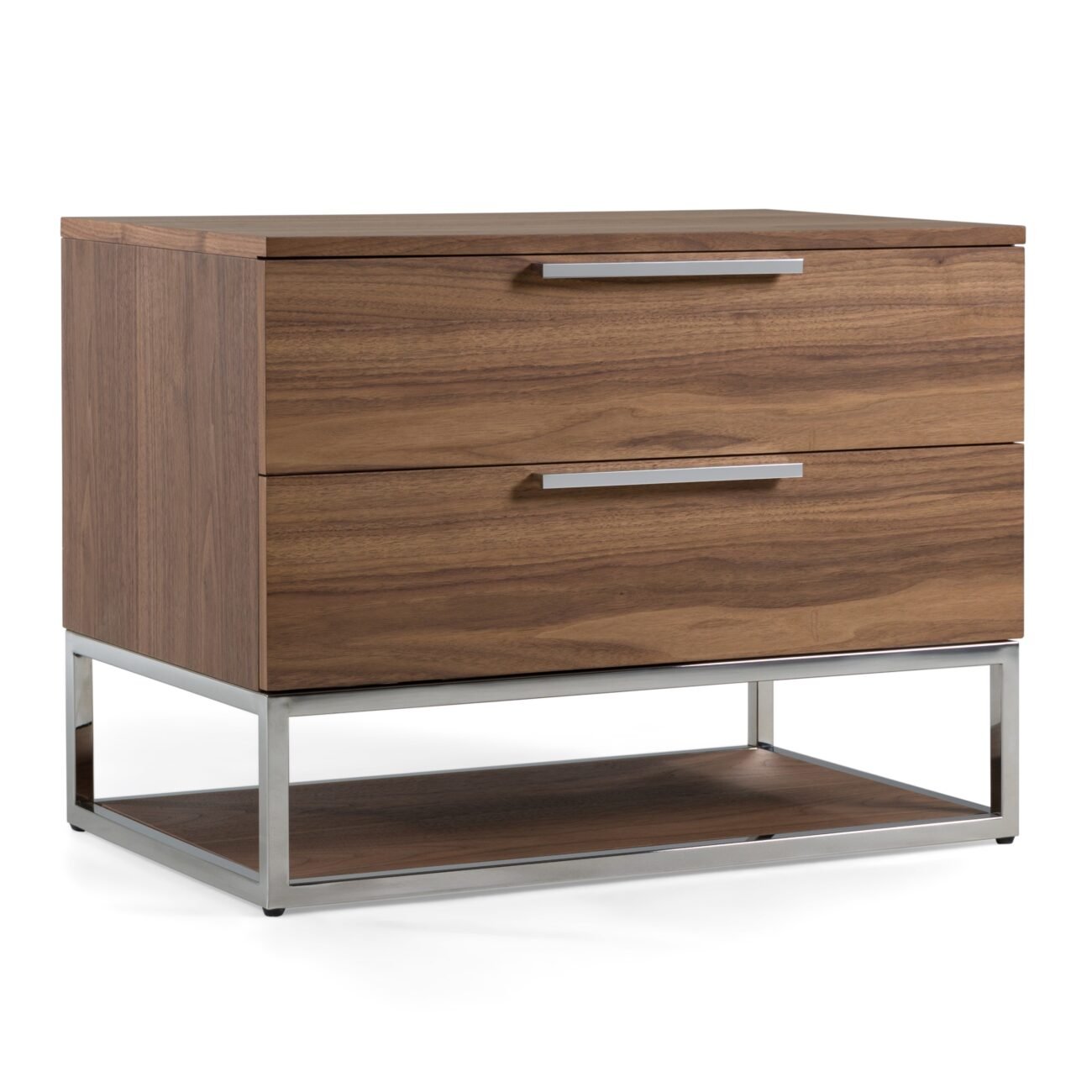 Modrest Helenora - Modern Walnut Nightstand