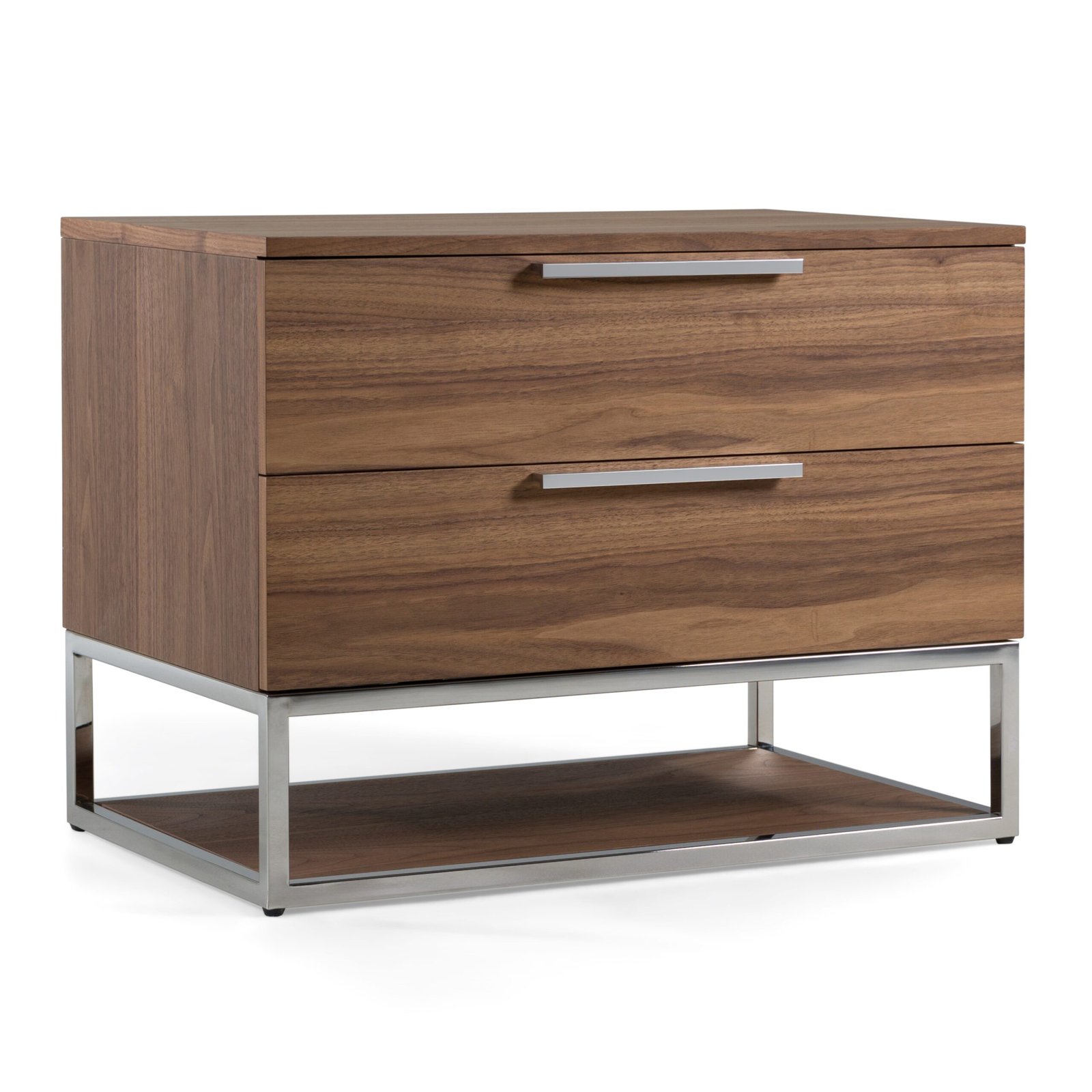 Modrest Helenora - Modern Walnut Nightstand