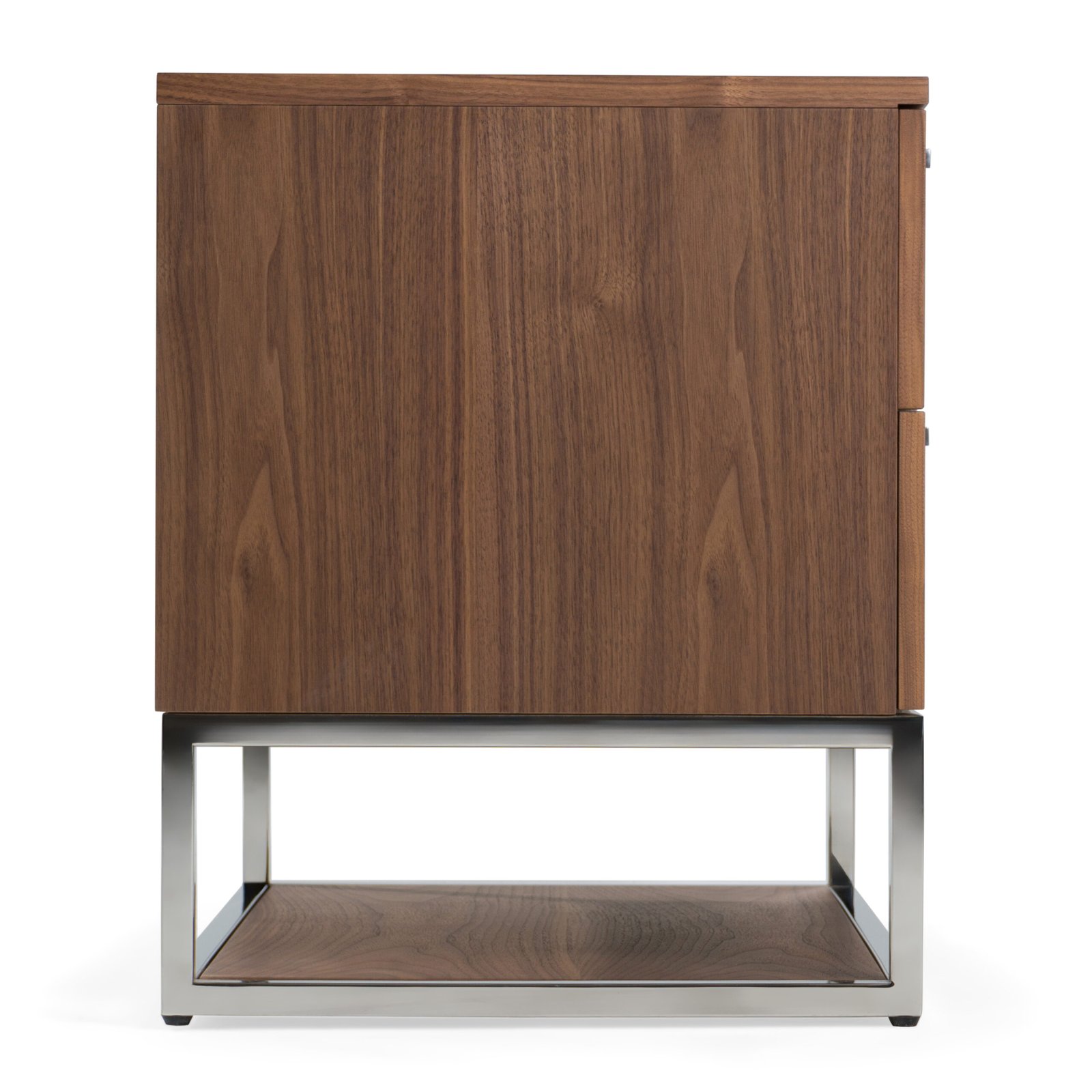 Modrest Helenora - Modern Walnut Nightstand - Image 3