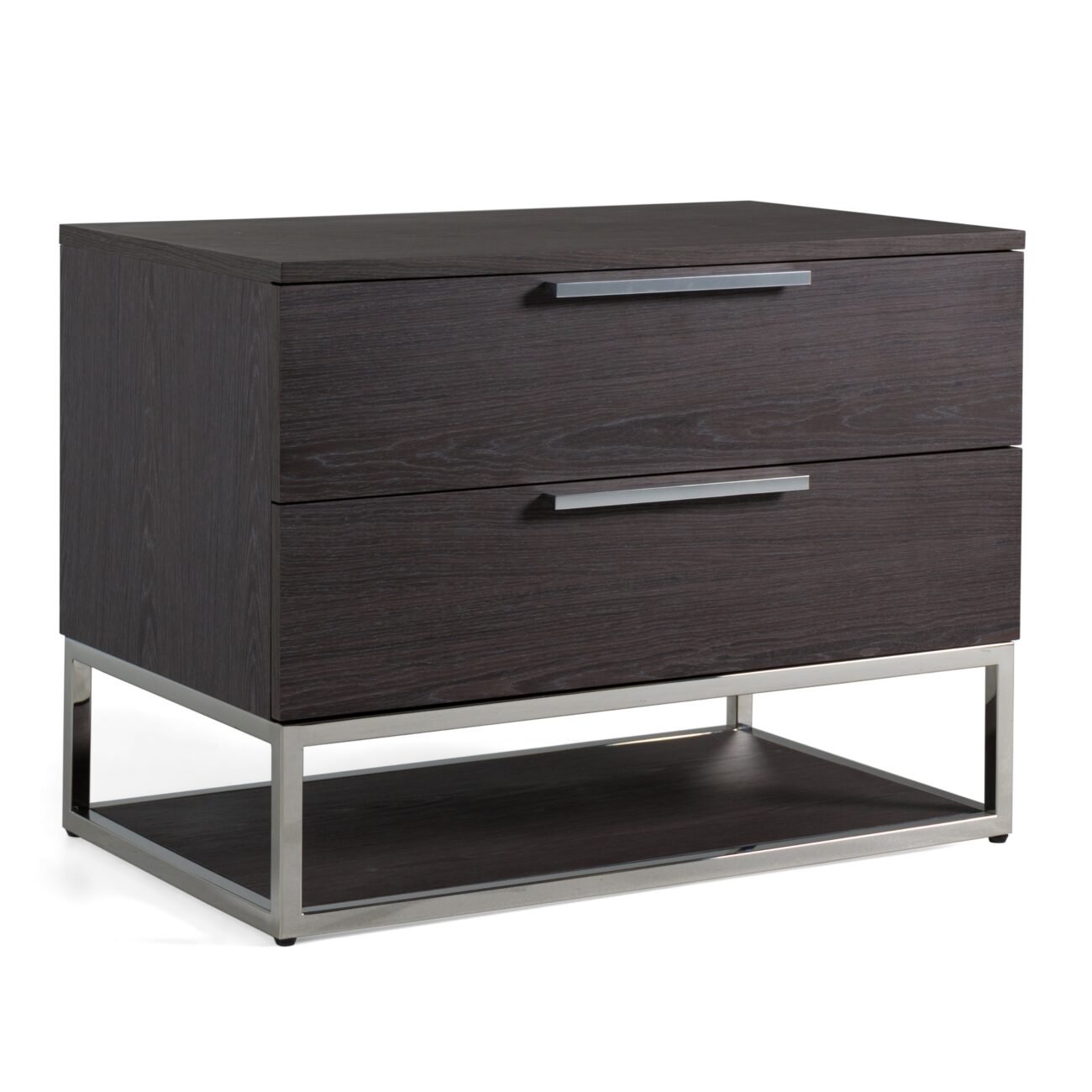 Modrest Helenora - Modern Grey Elm Nightstand - Image 2