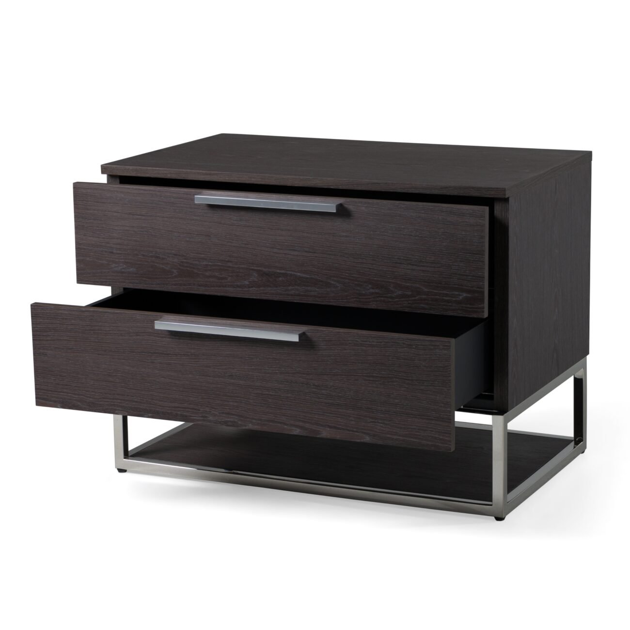 Modrest Helenora - Modern Grey Elm Nightstand - Image 5