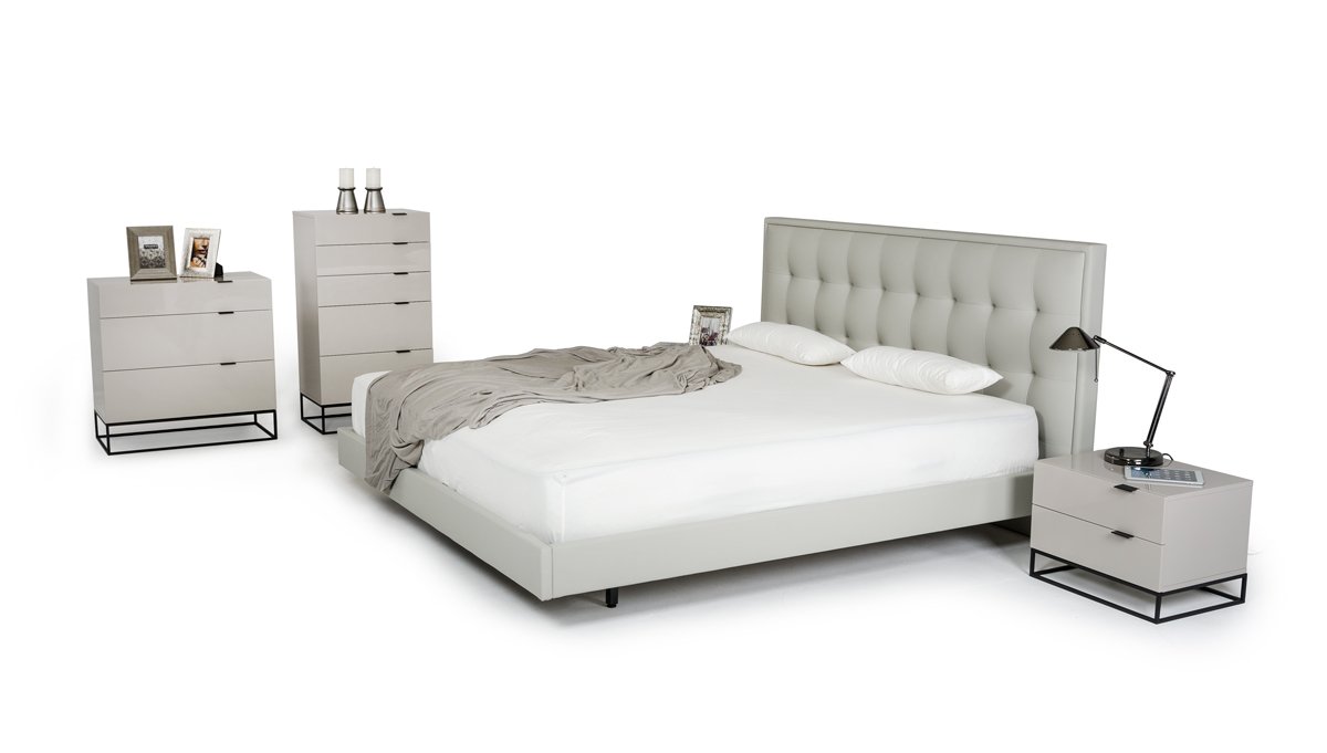 Modrest Hera Modern Queen Bedroom Set - Image 4