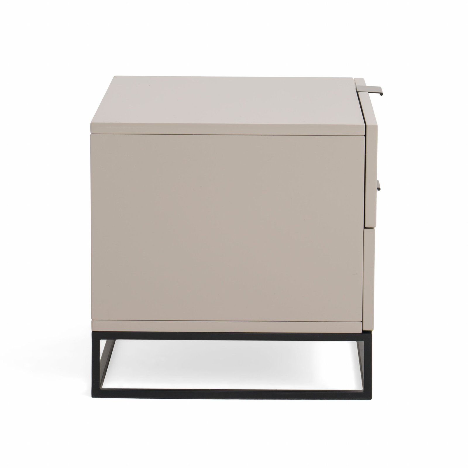 Modrest Hera Modern Grey Nightstand - Image 3