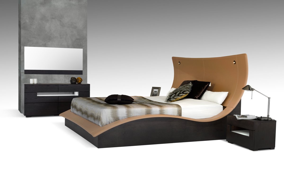 Modrest Hercules Modern Bed w/ Lights - Image 3
