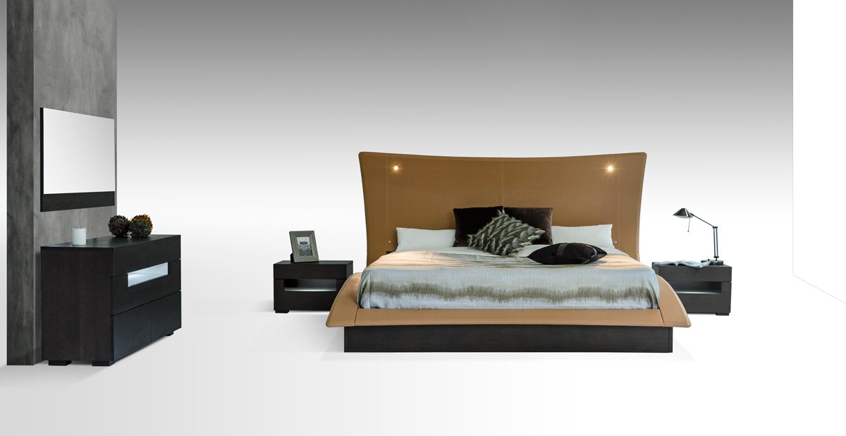 Modrest Hercules Modern Bed w/ Lights - Image 5