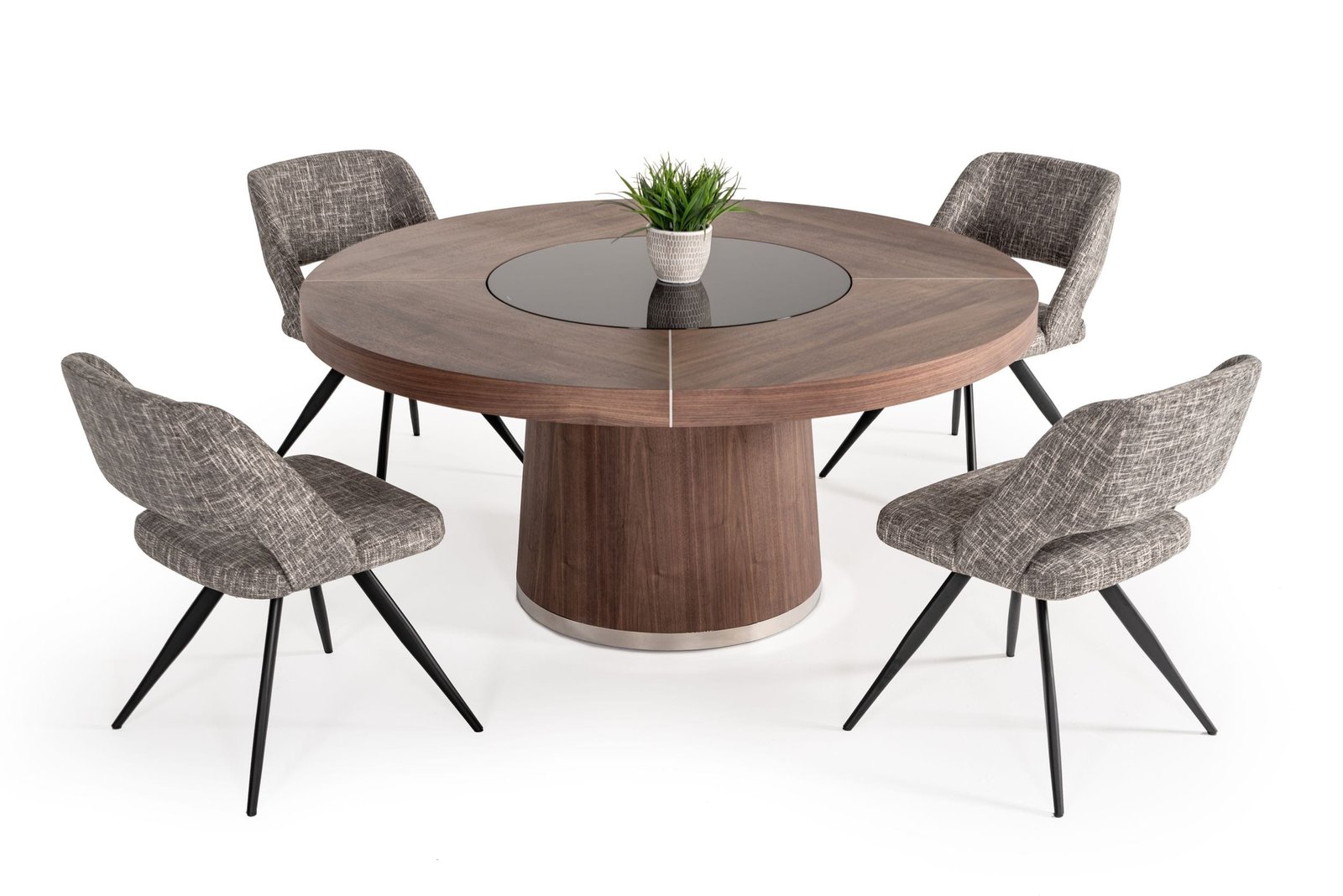 Modrest Houston - Round Modern Dining Table - Image 2