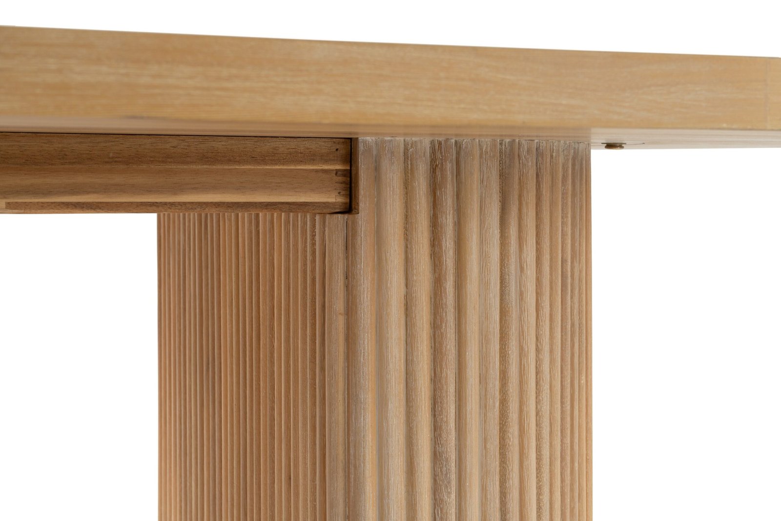 Modrest Jacobson - Modern Natural Acacia Oval Dining Table - Image 5