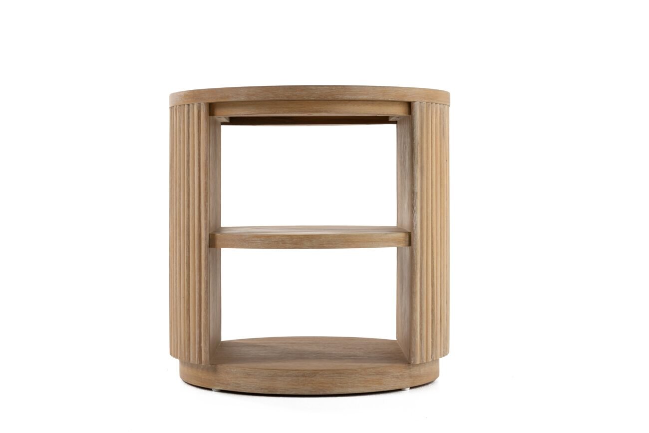 Modrest Jacobson - Modern Natural Acacia End Table - Image 2