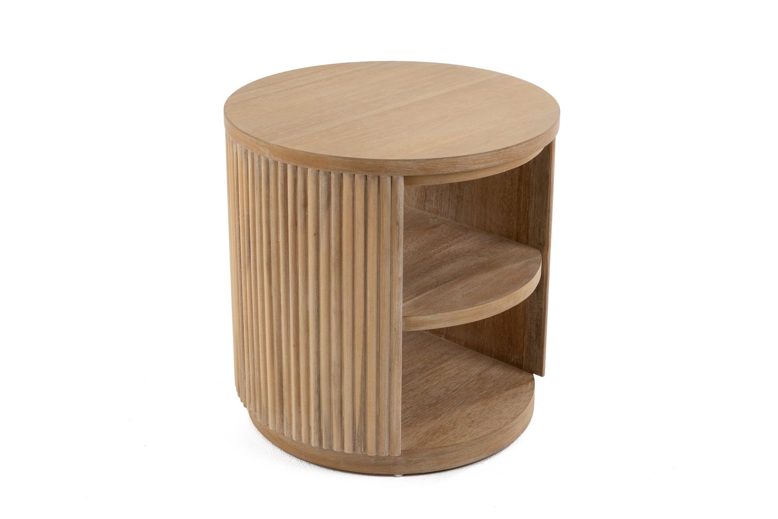 Modrest Jacobson - Modern Natural Acacia End Table - Image 5