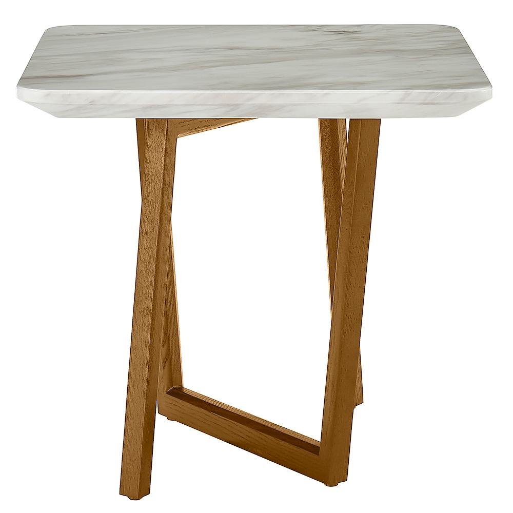 Modrest James - Mid Century Walnut + Ceramic End Table - Image 2