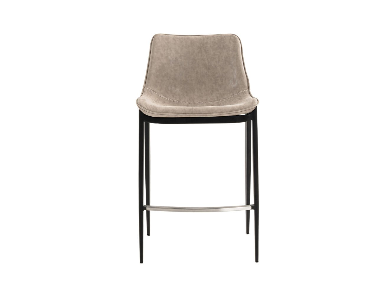 Modrest Jane - Modern Tan & Black Counter Stool (Set of 2) - Image 2