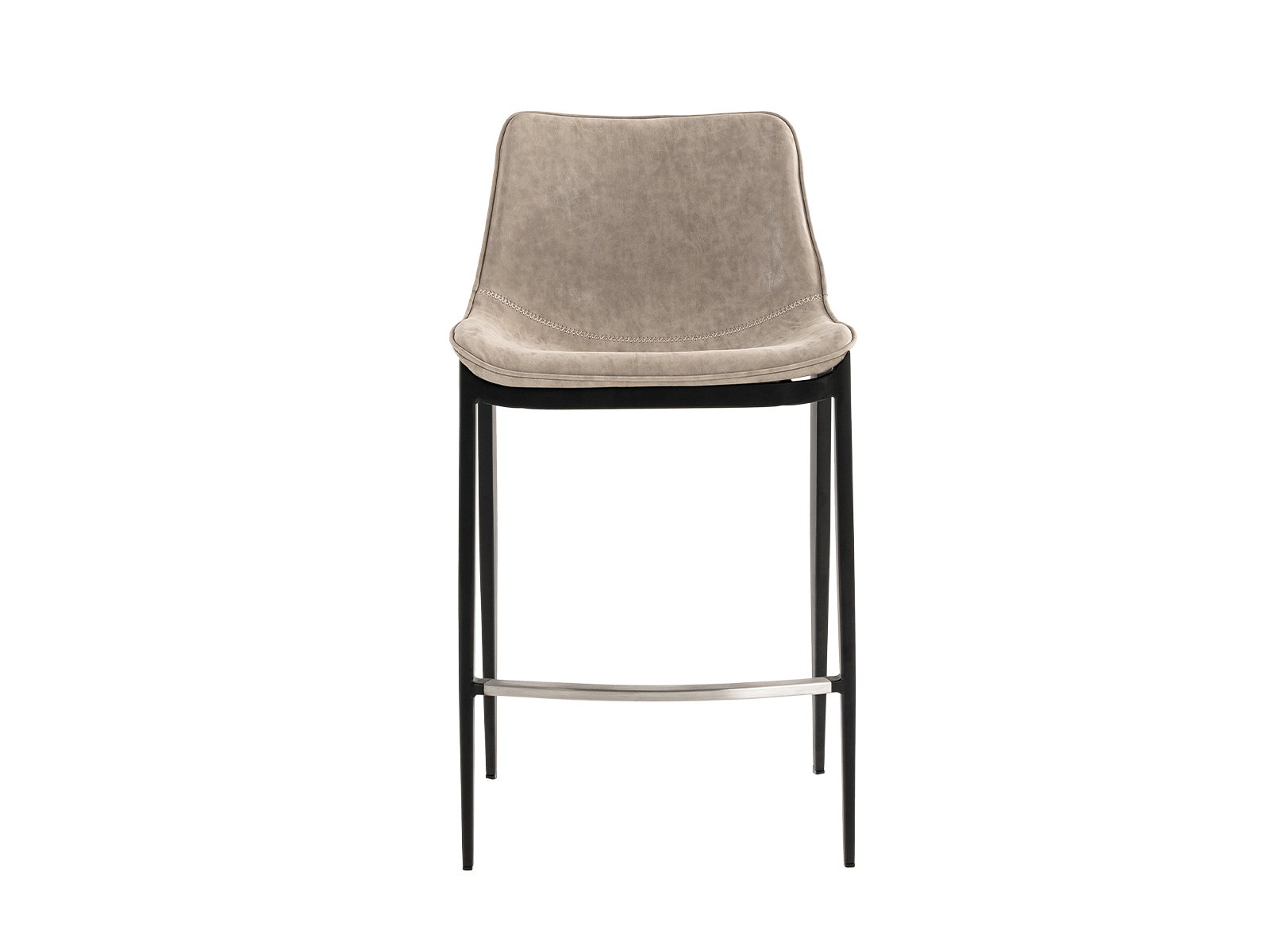 Modrest Jane - Modern Tan & Black Counter Stool (Set of 2) - Image 2