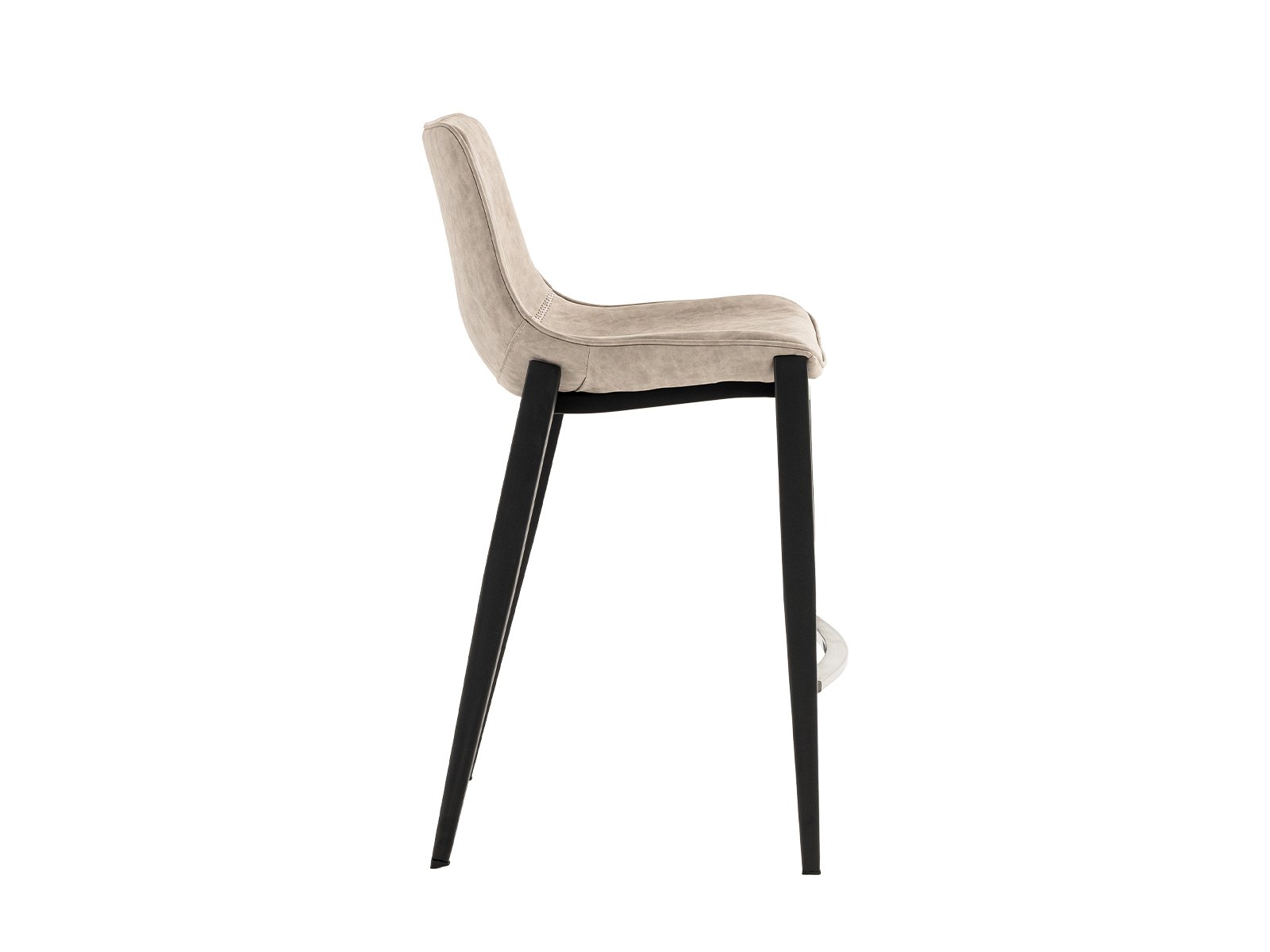 Modrest Jane - Modern Tan & Black Counter Stool (Set of 2) - Image 3