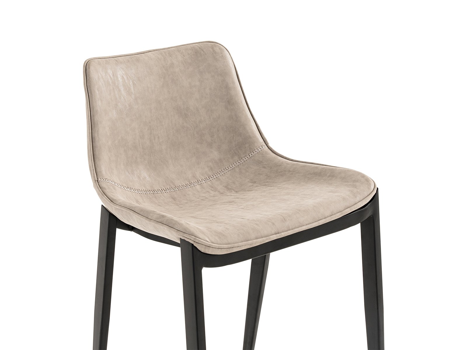 Modrest Jane - Modern Tan & Black Counter Stool (Set of 2) - Image 5