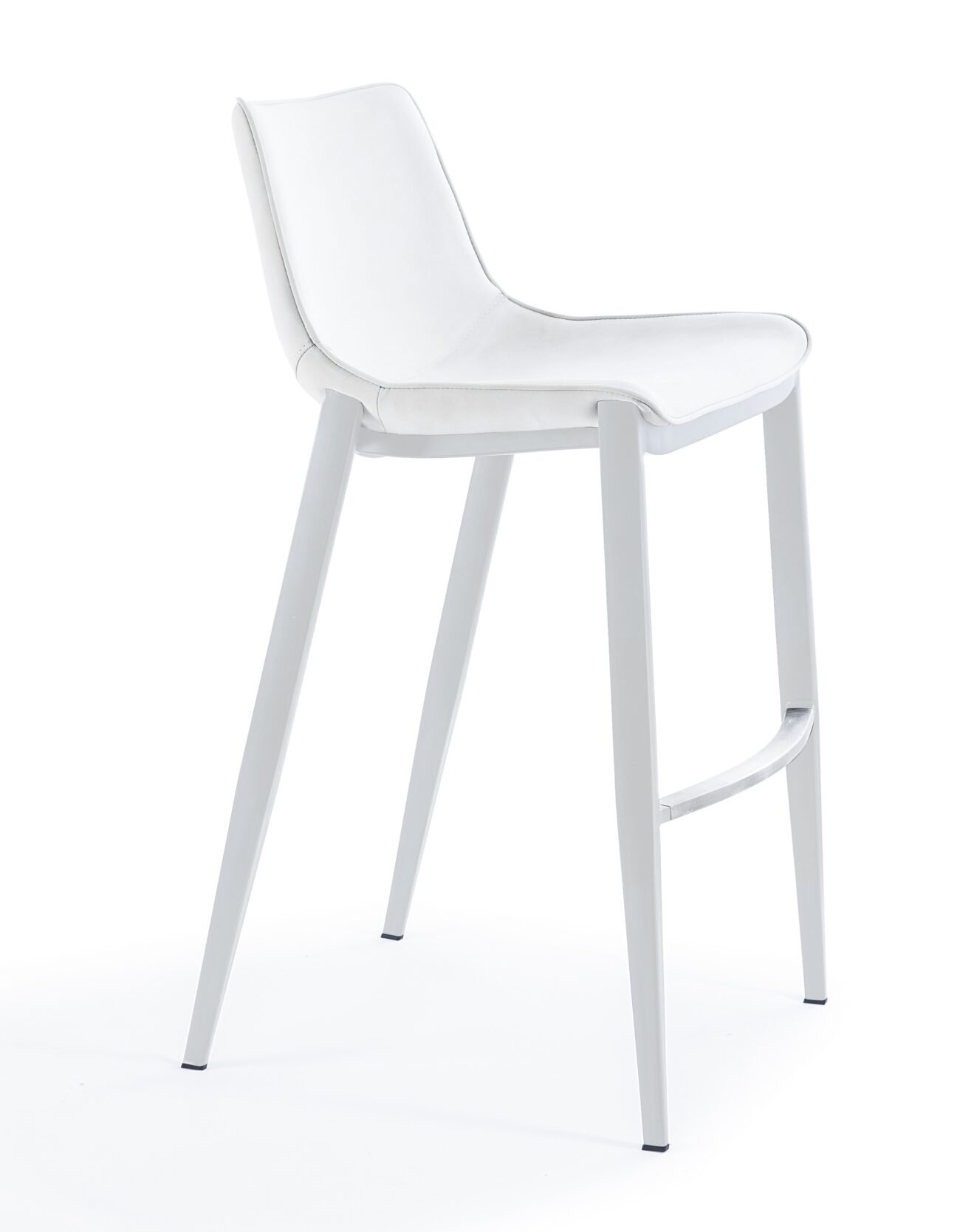 Modrest Jane - Modern White Counter Stool Set of 2