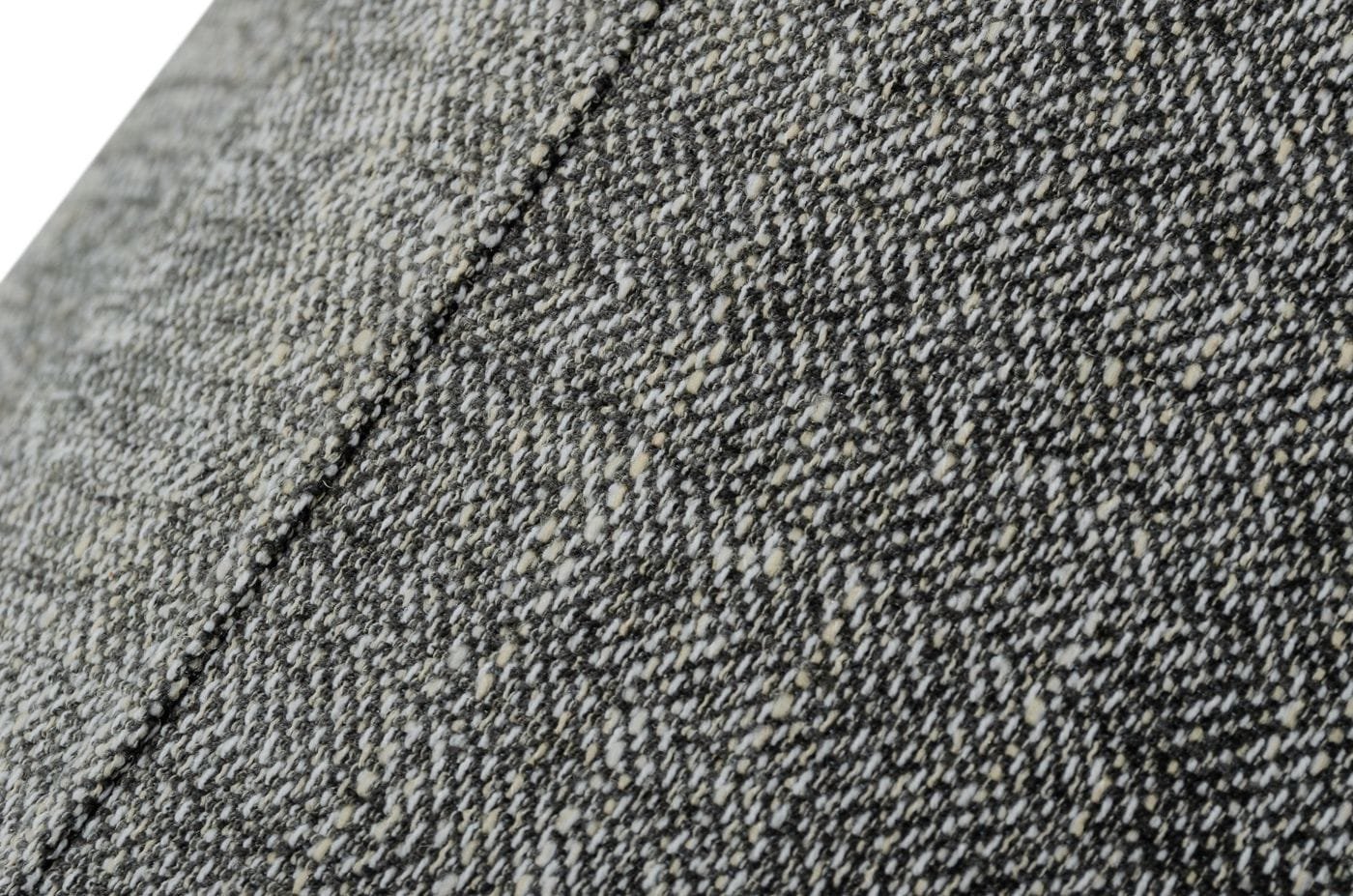Divani Casa Janina - Modern Dark Grey Fabric Sofa - Image 4